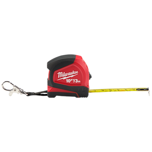 Milwaukee 10ft / 3m Keychain Tape Measure with LED