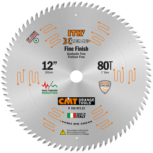 CMT Fine Finish Cut-Off Miter Saw Blade