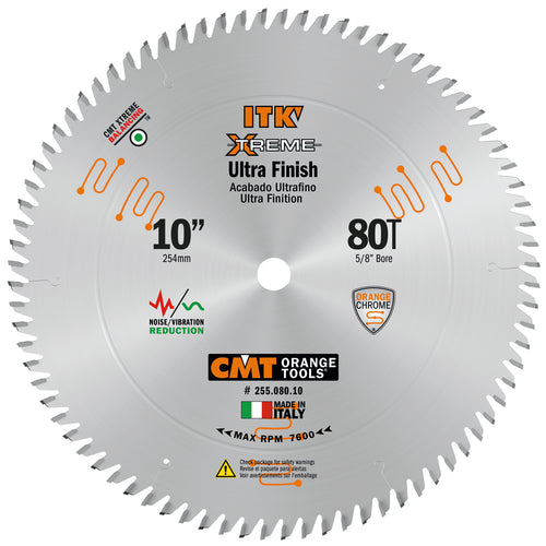 CMT ITK Xtreme Ultra Finish Saw Blade
