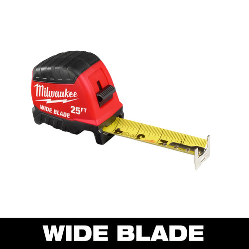 Milwaukee 25ft Wide Blade Tape Measure